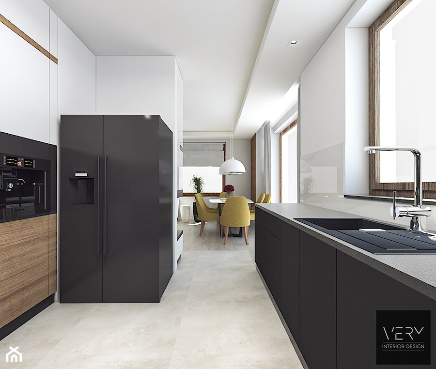 Dom pod Kaliszem | Kotowiecko | 140 m2 - Kuchnia, styl nowoczesny - zdjęcie od VERY Interior Design - Projektowanie Wnętrz