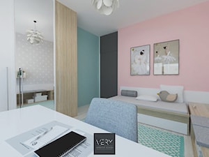 Pokój dziewczynki - zdjęcie od VERY Interior Design - Projektowanie Wnętrz