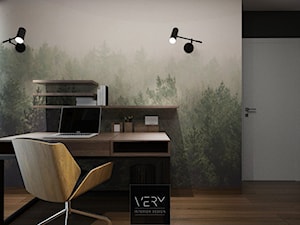 Wersja 1 | Biuro - zdjęcie od VERY Interior Design - Projektowanie Wnętrz