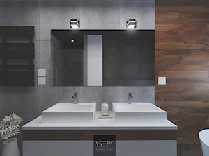 Klimatyczna łazienka Dominiki i Mateusza - Łazienka - zdjęcie od VERY Interior Design - Projektowanie Wnętrz