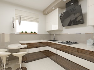 Kuchnia na kaliskim Zagorzynku | 10 m2 - Kuchnia, styl nowoczesny - zdjęcie od VERY Interior Design - Projektowanie Wnętrz
