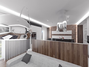 Projekt konkursowy firmy Teka pt: "Kuchnia sercem domu" - Salon, styl nowoczesny - zdjęcie od VERY Interior Design - Projektowanie Wnętrz