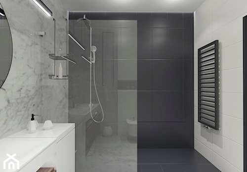 Toaleta na piętrze | Os. Celtyckie | Kalisz - zdjęcie od VERY Interior Design - Projektowanie Wnętrz