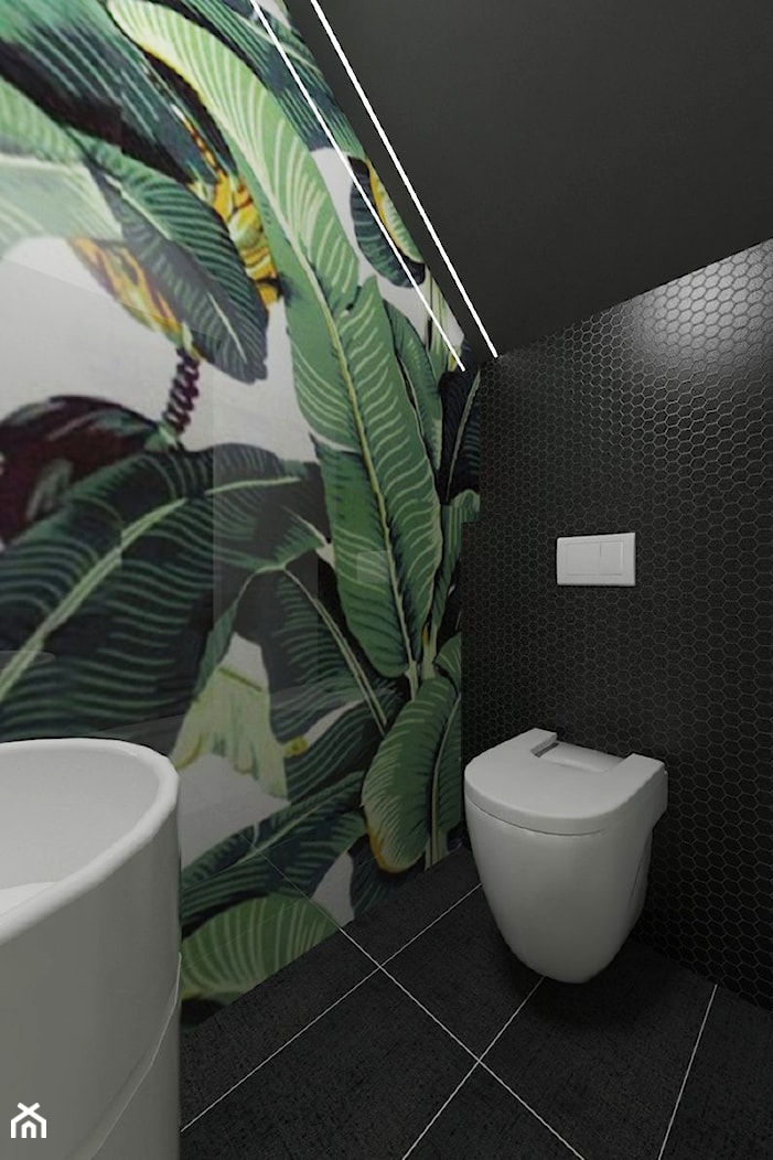 Toaleta | Kol. Skarszewek | Wersja 1 - zdjęcie od VERY Interior Design - Projektowanie Wnętrz - Homebook
