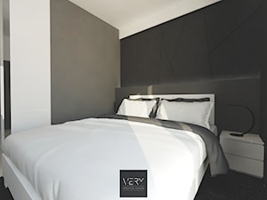 Sypialnia - Wersja 1 - zdjęcie od VERY Interior Design - Projektowanie Wnętrz