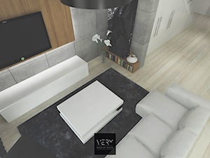 Salon + jadalnia - Wersja 3 - zdjęcie od VERY Interior Design - Projektowanie Wnętrz