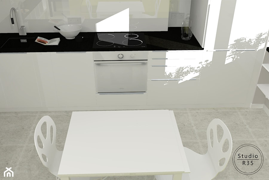 Szczęśliwice - Kuchnia, styl minimalistyczny - zdjęcie od Studio R35
