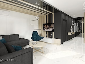 Koncepcja 2 - Salon, styl nowoczesny - zdjęcie od TOKA + HOME