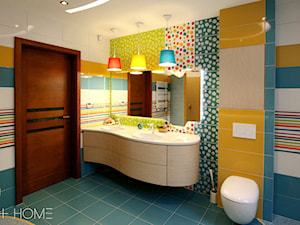 Zaczarowany świat – łazienka dla dzieci - zdjęcie od TOKA + HOME