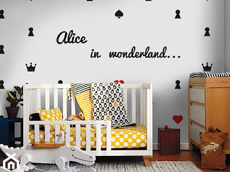 Aranżacje wnętrz - Pokój dziecka: Alice in wonderland - tapeta personalizowana - ForHomeStudio. Przeglądaj, dodawaj i zapisuj najlepsze zdjęcia, pomysły i inspiracje designerskie. W bazie mamy już prawie milion fotografii!