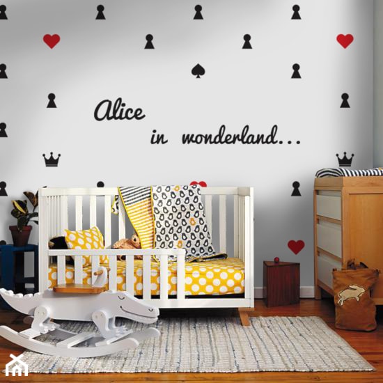 Alice in wonderland - tapeta personalizowana - zdjęcie od ForHomeStudio - Homebook