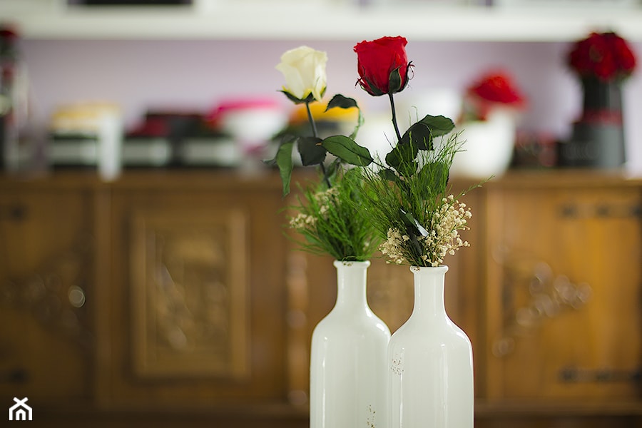 Zestaw róża z butelką - zdjęcie od RoseBelle
