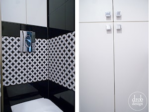 Czarno-biała toaleta - zdjęcie od Drob Design