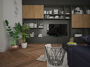 Mieszkanie na Wilanowie - Salon, styl nowoczesny - zdjęcie od Ai Pracownia Projektowa