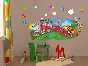 Pokój dziecka - zdjęcie od Naklejkomania kmstudio