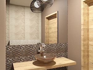 Łazienki - Mała bez okna łazienka, styl nowoczesny - zdjęcie od Arthome