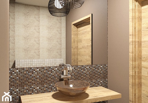 Łazienki - Mała bez okna łazienka, styl nowoczesny - zdjęcie od Arthome