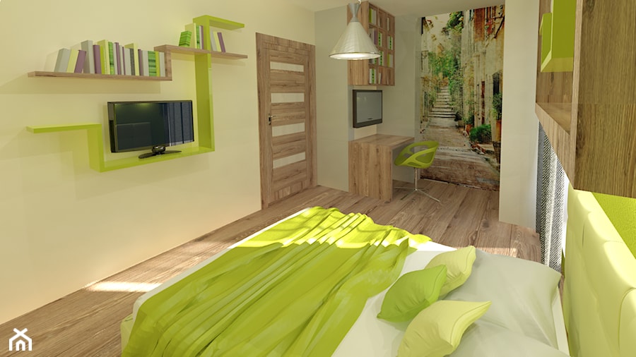 Mieszkanie 4 - Sypialnia, styl nowoczesny - zdjęcie od Arthome