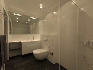 Łazienki - Średnia bez okna łazienka, styl minimalistyczny - zdjęcie od Arthome