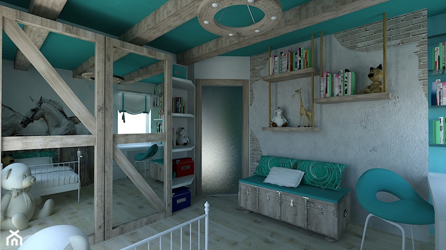 Dom - Pokój dziecka, styl rustykalny - zdjęcie od Arthome