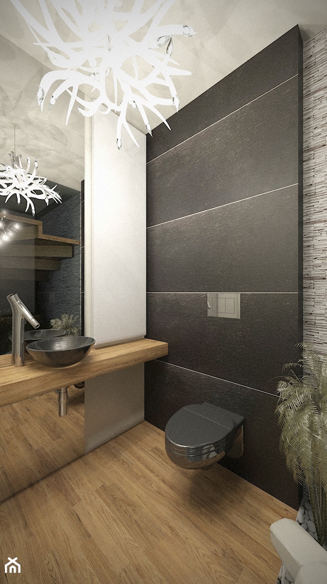 Łazienki - Mała bez okna łazienka, styl minimalistyczny - zdjęcie od Arthome