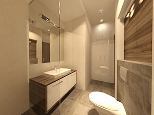 Łazienki - Średnia bez okna łazienka, styl nowoczesny - zdjęcie od Arthome