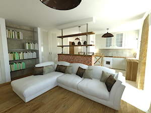 Mieszkanie 3 - Salon, styl rustykalny - zdjęcie od Arthome
