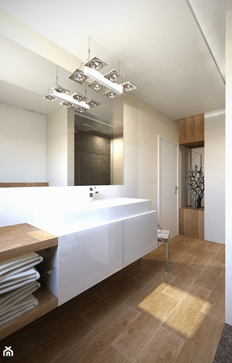 Łazienki - Średnia bez okna łazienka, styl skandynawski - zdjęcie od Arthome