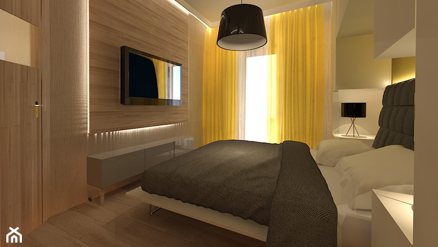 Mieszkanie 1 - Sypialnia, styl nowoczesny - zdjęcie od Arthome