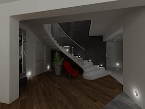 Dom jednorodzinny - Schody, styl nowoczesny - zdjęcie od Art&Design Kinga Śliwa