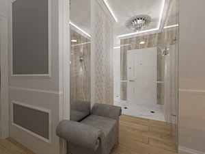 Klasyczny apartament w nowoczesnym apartamentowcu - Hol / przedpokój - zdjęcie od Art&Design Kinga Śliwa