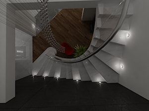 Dom jednorodzinny - Schody, styl nowoczesny - zdjęcie od Art&Design Kinga Śliwa
