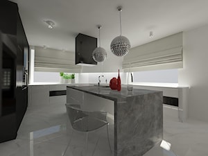 Dom jednorodzinny - Kuchnia, styl nowoczesny - zdjęcie od Art&Design Kinga Śliwa