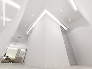 Salon - cz.3 - Średni biały hol / przedpokój, styl nowoczesny - zdjęcie od Art&Design Kinga Śliwa