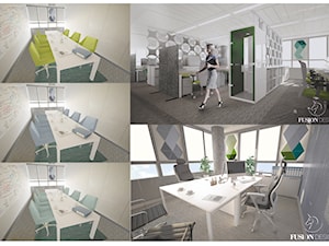 Projekt pomieszczeń biurowych dla ASB Group - Biuro, styl nowoczesny - zdjęcie od Fusion Design