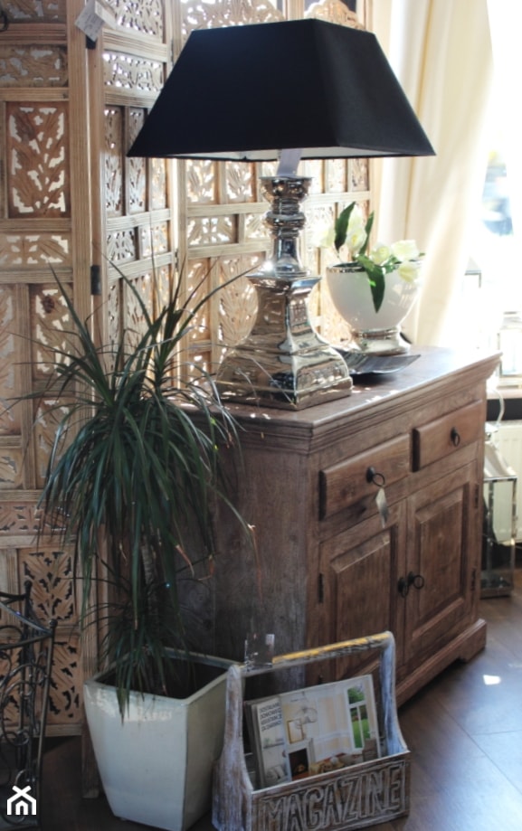 Meble z jasnego palisandru - Salon, styl rustykalny - zdjęcie od CudneMeble - Homebook