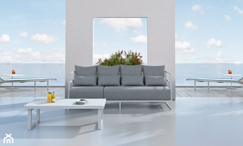 Meble ogrodowe - Taras, styl minimalistyczny - zdjęcie od Hugle