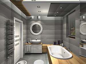 łazienka 02 - Łazienka, styl nowoczesny - zdjęcie od msergiej-wnętrza