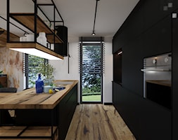 Mieszkanie dwupoziomowe w Bielsku-Białej - Kuchnia, styl nowoczesny - zdjęcie od Architekt Wnętrz Patrycja Wojtaś - Homebook