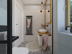 Projekt małej łazienki - zdjęcie od Architekt Wnętrz Patrycja Wojtaś