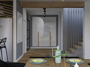 Dom w Kętrzynie - Schody, styl nowoczesny - zdjęcie od Architekt Wnętrz Patrycja Wojtaś