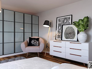 Projekt sypialni - zdjęcie od Architekt Wnętrz Patrycja Wojtaś