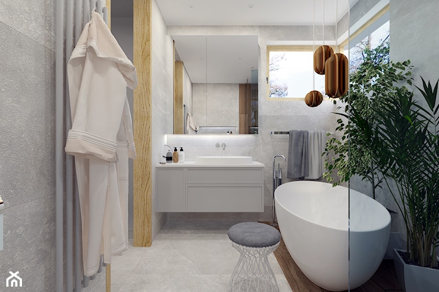 Projekt łazienki prywatnej - zdjęcie od Architekt Wnętrz Patrycja Wojtaś