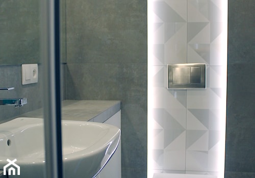 Projekt małej łazienki w Bielsku-Białej - zdjęcie od Architekt Wnętrz Patrycja Wojtaś
