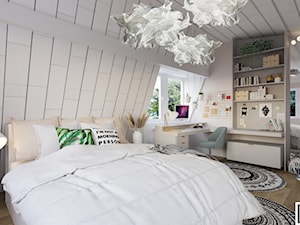 Pokój nastolatki w stylu Boho - Pokój dziecka, styl rustykalny - zdjęcie od Architekt Wnętrz Patrycja Wojtaś