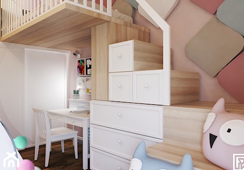 Pokój 5 latki w Bielsku-Białej w stylu skandynawskim. - zdjęcie od Architekt Wnętrz Patrycja Wojtaś