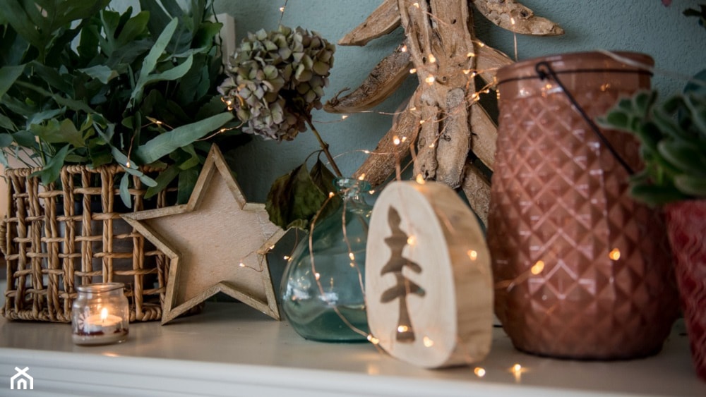 drewniane dekoracje świąteczne, drewniane ozdoby, drewniane dodatki na święta