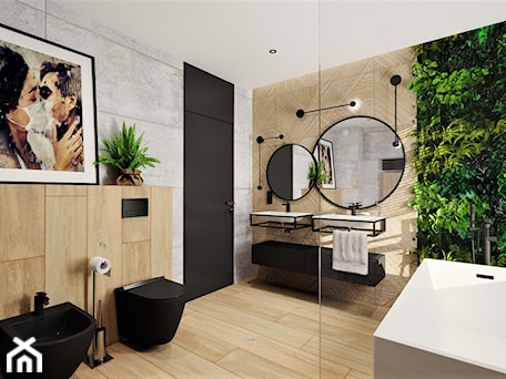 Aranżacje wnętrz - Łazienka: łazienka dla pary - Łazienka, styl nowoczesny - Ewelina Loręcka Interior Design. Przeglądaj, dodawaj i zapisuj najlepsze zdjęcia, pomysły i inspiracje designerskie. W bazie mamy już prawie milion fotografii!