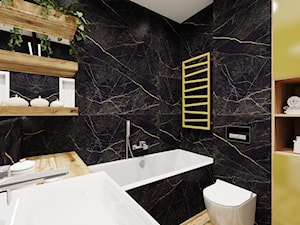 Łazienka_ArtCity - Mała bez okna łazienka, styl nowoczesny - zdjęcie od Ewelina Loręcka Interior Design