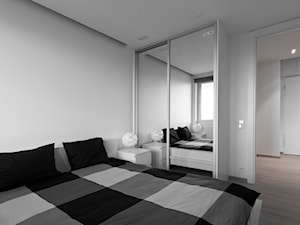 studio 12 - Średnia biała sypialnia, styl nowoczesny - zdjęcie od extravaganza | wiesia warszawska